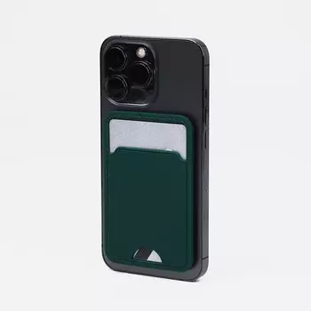 Картхолдер на телефон клеящийся, цвет зеленый