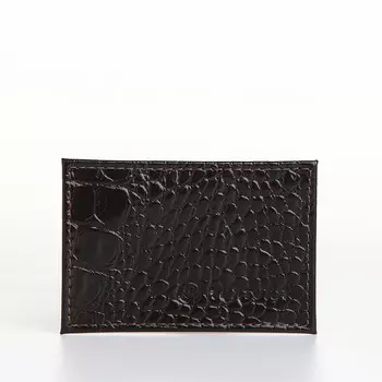 Картхолдер, textura, 9,5*0,1*6,5, кайман коричневый 62