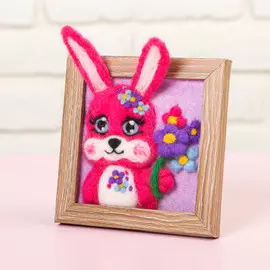 Картина из шерсти объёмная