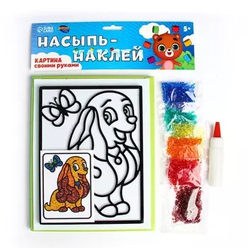 Картина кристаллами