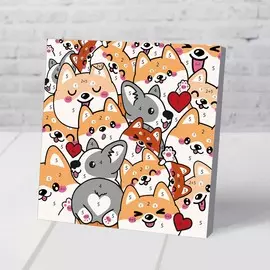 Картина по номерам для детей