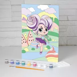 Картина по номерам для детей