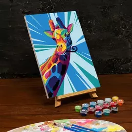 Картина по номерам на холсте с подрамником