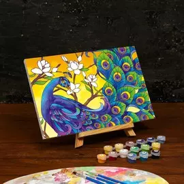 Картина по номерам на холсте с подрамником