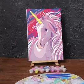 Картина по номерам на холсте с подрамником