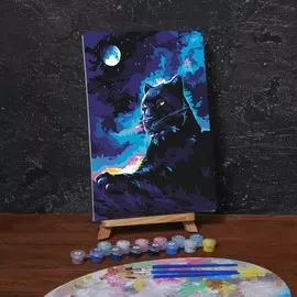 Картина по номерам на холсте с подрамником