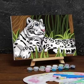 Картина по номерам на холсте с подрамником