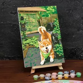 Картина по номерам на холсте с подрамником