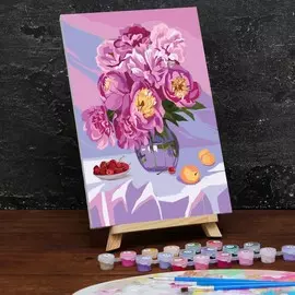 Картина по номерам на холсте с подрамником