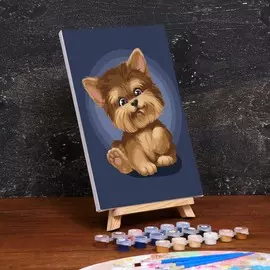 Картина по номерам на холсте с подрамником