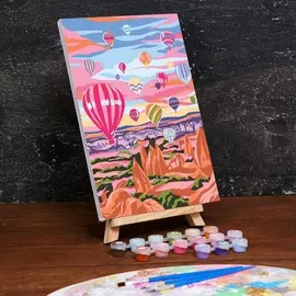 Картина по номерам на холсте с подрамником