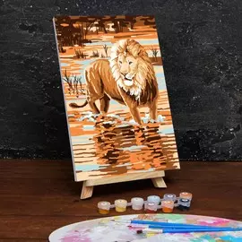 Картина по номерам на холсте с подрамником