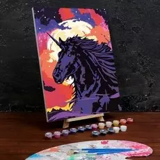 Картина по номерам на холсте с подрамником