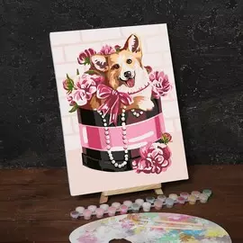 Картина по номерам на холсте с подрамником