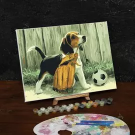 Картина по номерам на холсте с подрамником