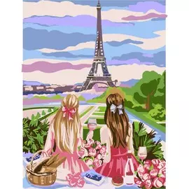 Картина по номерам на холсте с подрамником