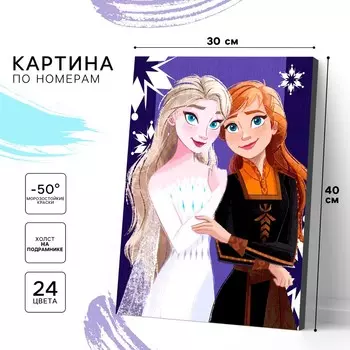 Картина по номерам с подрамником