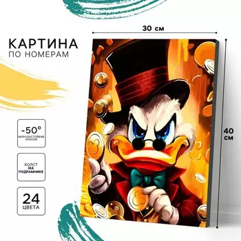 Картина по номерам на подрамнике