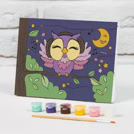 Картина по номерам для детей на подрамнике