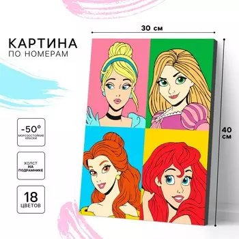 Картина по номерам с подрамником