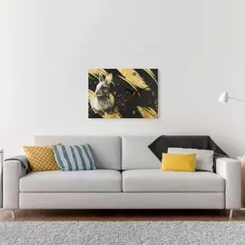 Картина с часами