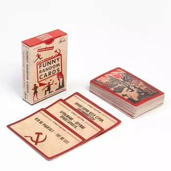 Настольная игра для взрослой компании funny random cards, 54 карточки