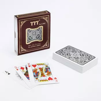 Карты игральные пластиковые