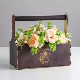 Кашпо деревянное