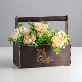 Кашпо деревянное