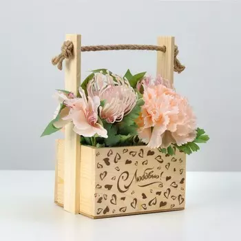 Кашпо деревянное, 15128(25) см