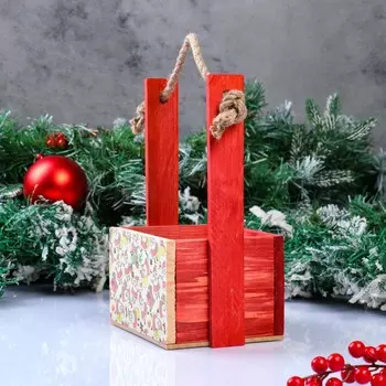 Кашпо деревянное, 15128.5(25) см