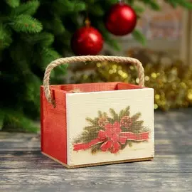 Кашпо деревянное