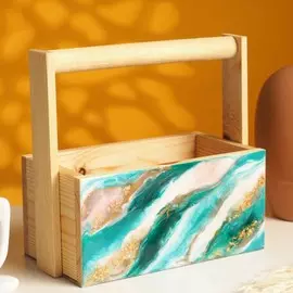 Кашпо деревянное