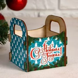 Кашпо деревянное