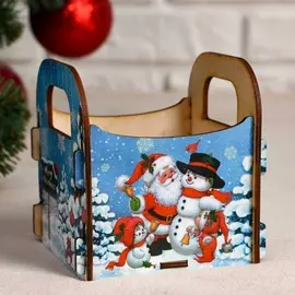 Кашпо деревянное