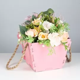 Кашпо деревянное