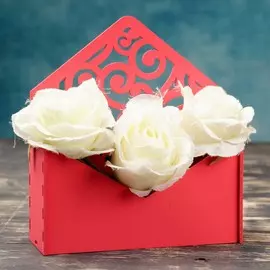 Кашпо деревянное 18620 см конверт радель