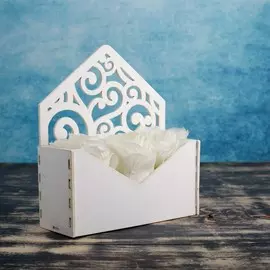 Кашпо деревянное 18620 см конверт радель