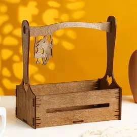 Кашпо деревянное