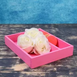 Кашпо деревянное 25х20х4,3см см