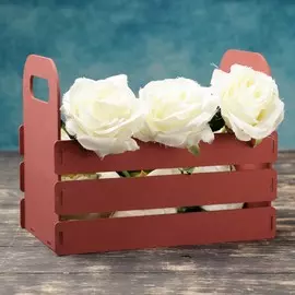 Кашпо деревянное 25×15×20 см