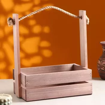 Кашпо деревянное 251530 см