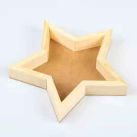 Кашпо деревянное 29×29×4.5 см