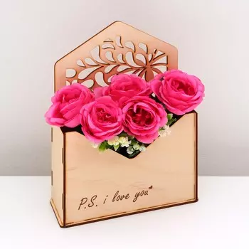 Кашпо деревянное