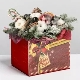 Кашпо деревянное