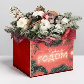 Кашпо деревянное