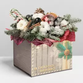 Кашпо деревянное