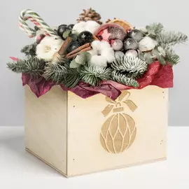 Кашпо деревянное