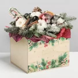 Кашпо деревянное