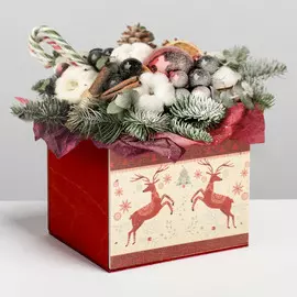 Кашпо деревянное